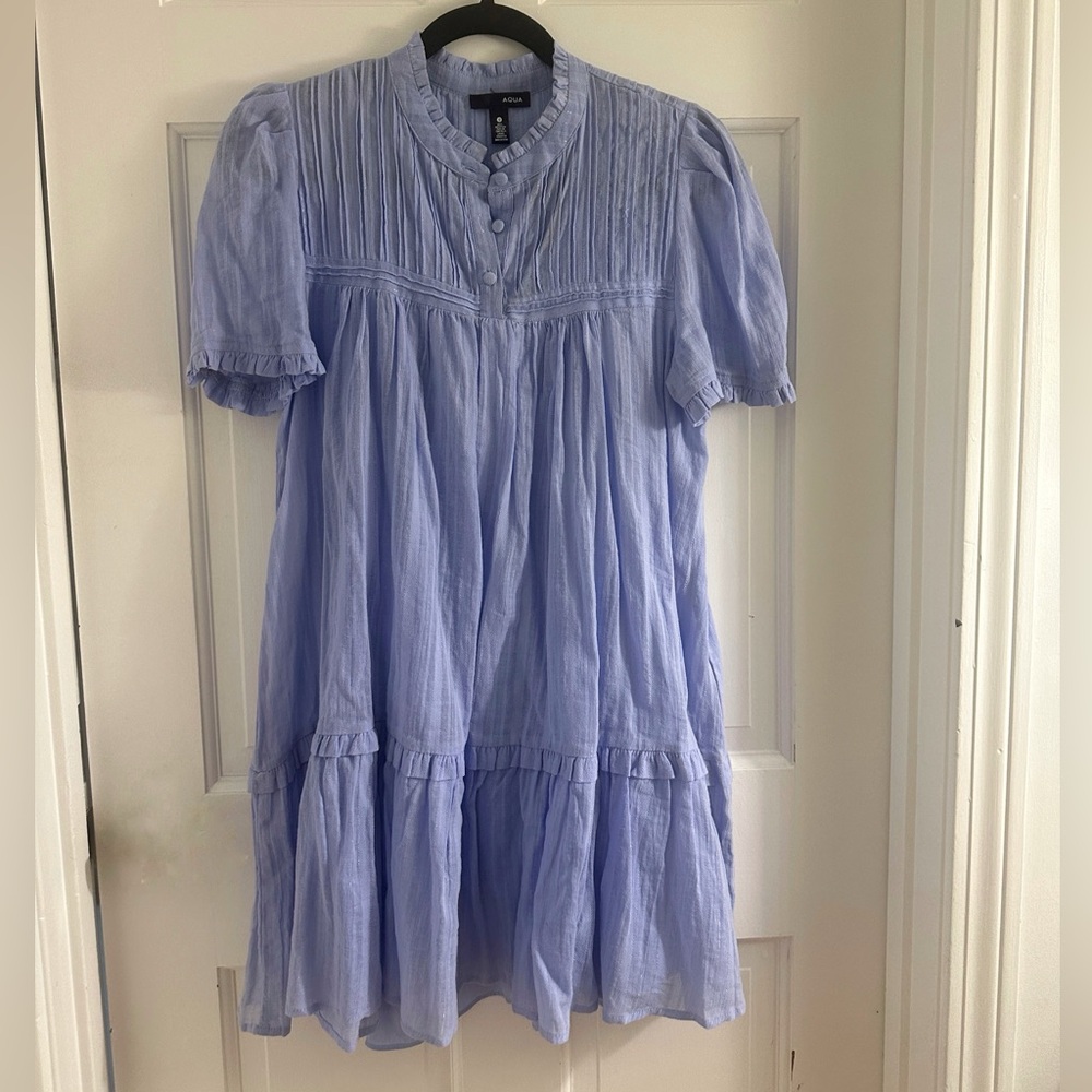 AQUA Blue Dress size small